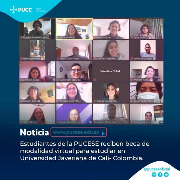 estudiantes recibiendo clases virtuales
