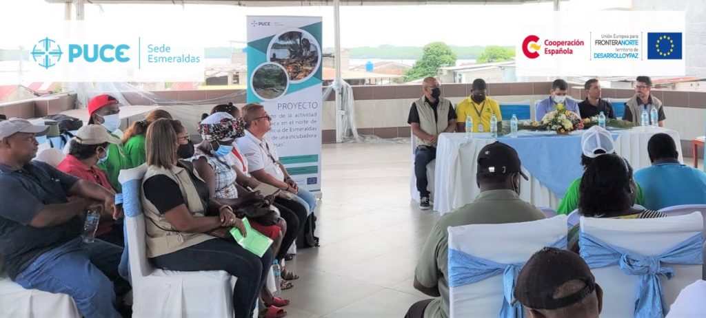 Pucese articula plan de acompañamiento a las asociaciones participantes del proyecto en la frontera norte.